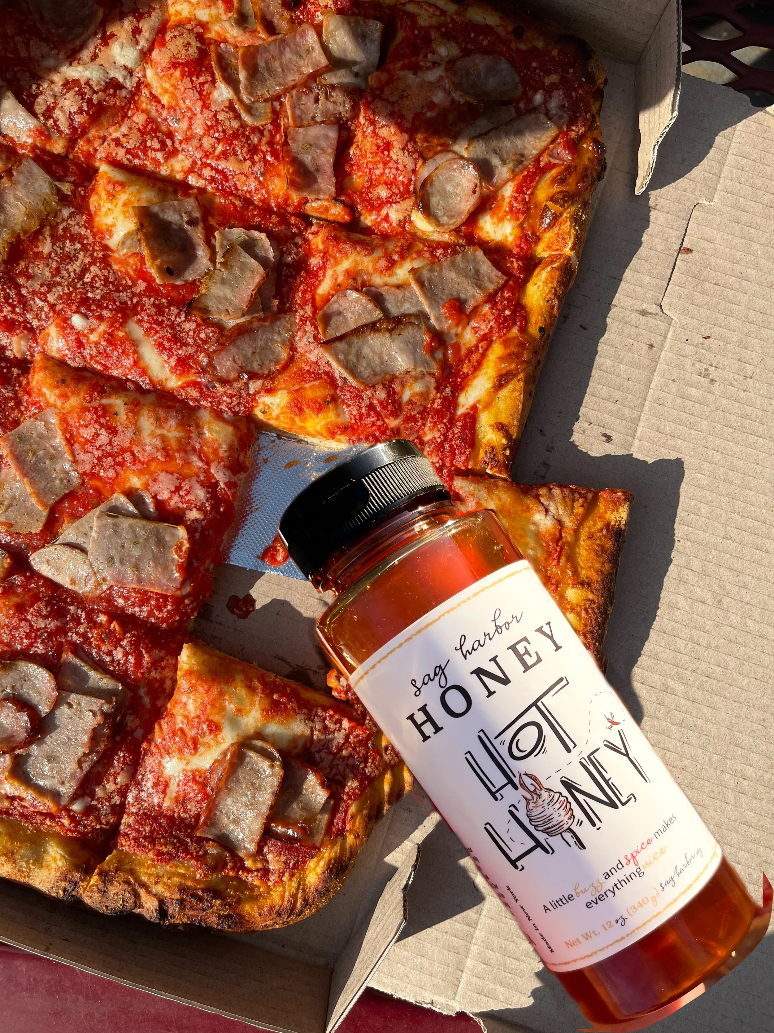 New York Hot Honey 12 oz — Sag Harbor Honey